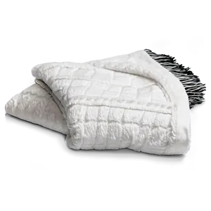 White Throw Blanket Png Dpx37 PNG image