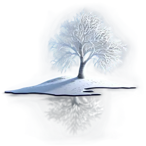 White Tree At Night Scene PNG 06252024 PNG
