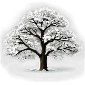 White Tree C PNG