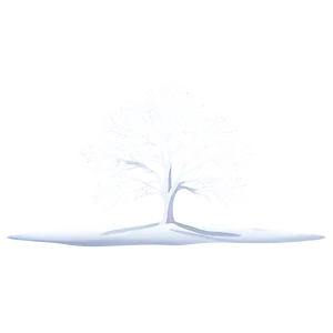 White Tree In Snow Wallpaper PNG Vmi23 PNG