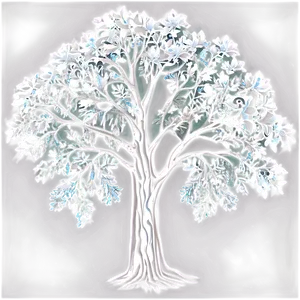 White Tree Silhouette Png 75 PNG image