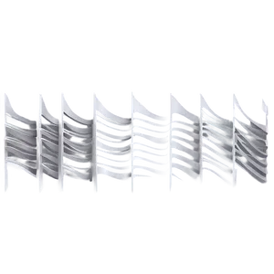 White Waves Lines Png Fkx PNG image