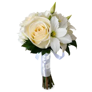 White Wedding Bouquets PNG Fgx46 PNG