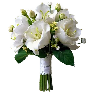 White Wedding Bouquets PNG Rka20 PNG