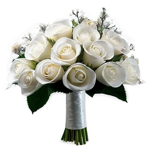 White Wedding Bouquets PNG Sgu65 PNG