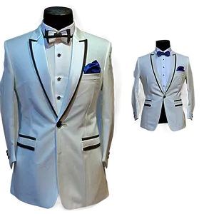 White Wedding Tuxedo PNG Nfc87