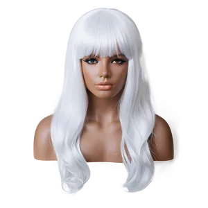 White Wig Png 72 PNG image