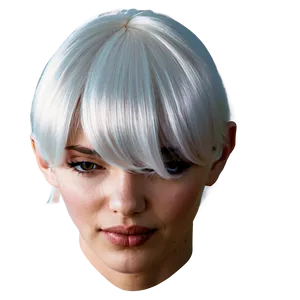 White Wig Png Dfi PNG image