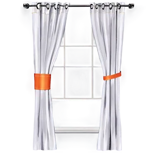 White Window Curtains Png New50 PNG image