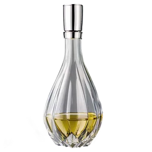 White Wine Crystal Decanter PNG Hav16 PNG