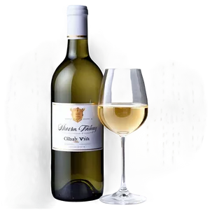 White Wine Sophisticated Choice PNG Ohk13
