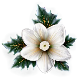 White Winter Flowers Png Bmj PNG image