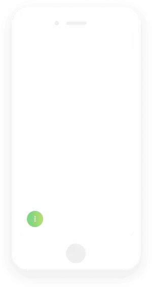 Whitei Phone Mockup Blank Screen PNG image