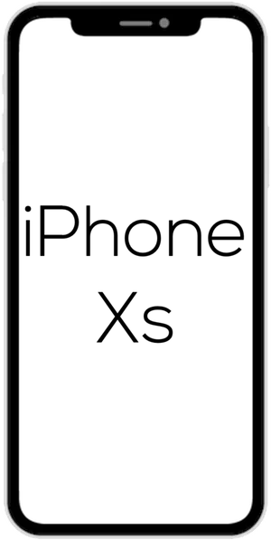 Whitei Phone X S Display PNG image