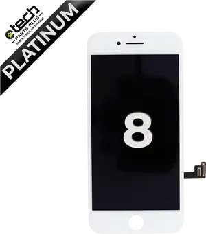 Whitei Phone8 Display Repair PNG image
