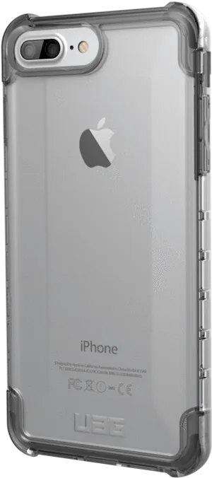 Whitei Phonein Clear Case PNG image