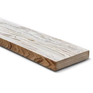 Whitewashed Wood Board PNG Oxp