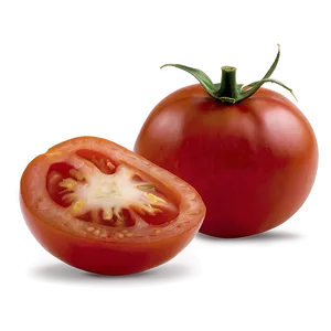 Whole And Halved Tomato Png 13 PNG image