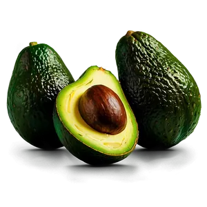 Whole Avocado PNG Lvi