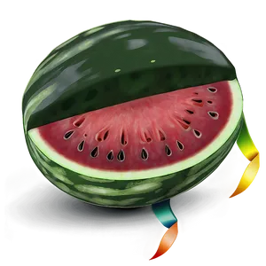 Whole Watermelon Png 05232024 PNG image