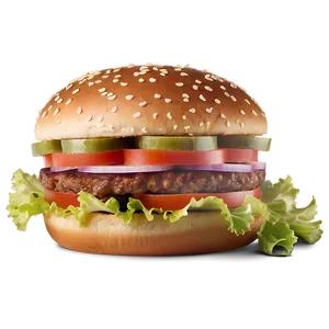 Whopper Cut In Half Png 06132024 PNG image