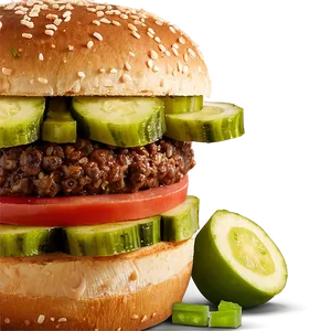 Whopper With Pickles PNG 06132024