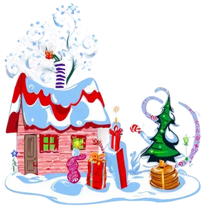 Whoville Holiday Greetings Png 06202024 PNG image