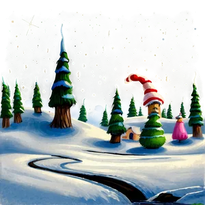 Whoville Landscape Png 06202024 PNG image