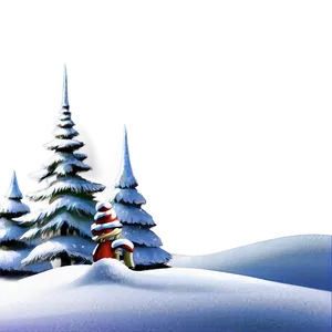 Whoville Snowy Landscape Png Iba70 PNG image