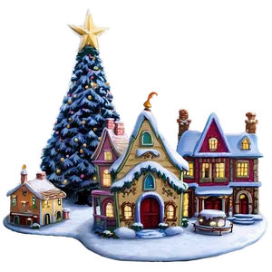 Whoville Town Square Png 06202024 PNG image