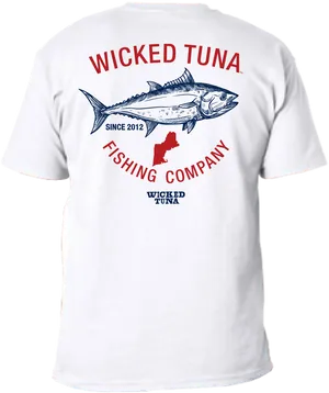 Wicked Tuna Fishing Company Shirt2012 PNG image