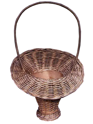 Wicker Flower Basket Design