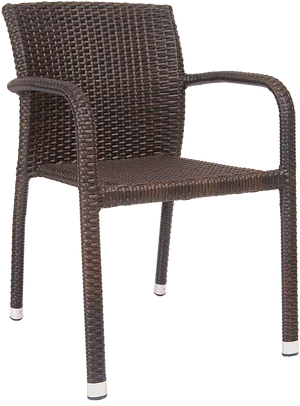 Wicker Patio Armchair.png PNG