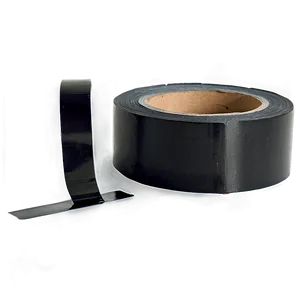 Wide Black Tape PNG 06272024