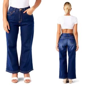 Wide Leg Jeans PNG Nnd65 PNG