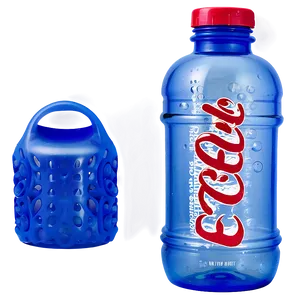 Wide Mouth Plastic Water Bottle Png 06122024 PNG image