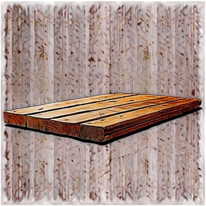 Wide Wooden Plank Style PNG Gev PNG
