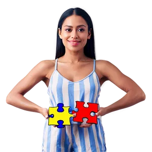 Wifey With Puzzle Pieces Unity PNG 37