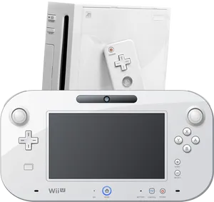 Wii U Consoleand Gamepad PNG image