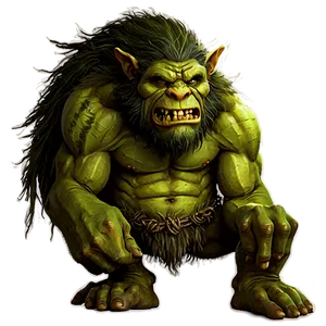 Wild Forest Troll PNG Fwc
