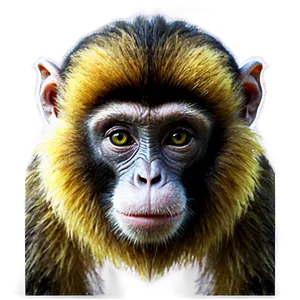 Wild Monkey Face Portrait Png 85 PNG image