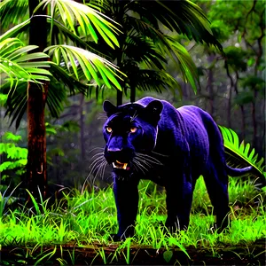 Wild Panthers In Jungle Png 06202024 PNG image