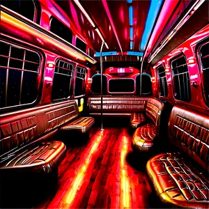 Wild Party Bus Night Png 06272024 PNG image