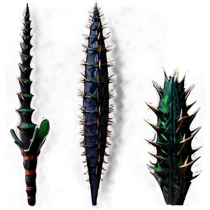 Wild Thorny Spikes Png 06122024 PNG image