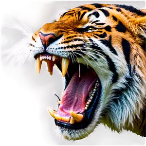 Wild Tiger Snarl Png 93 PNG image