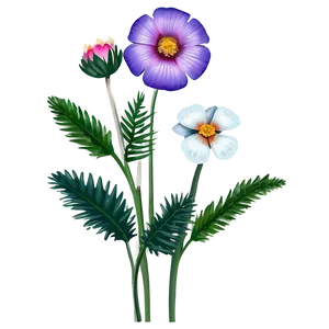 "wild Wonders: Natural Flower PNG" B