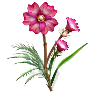 "wild Wonders: Natural Flower PNG" D