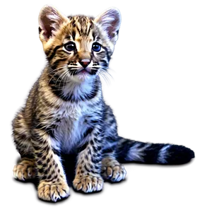 Wildcat Cub Cute Png 68 PNG image