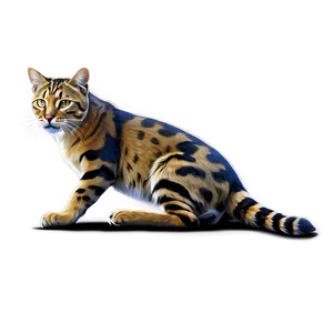Wildcat Digital Painting PNG Ujx63 PNG