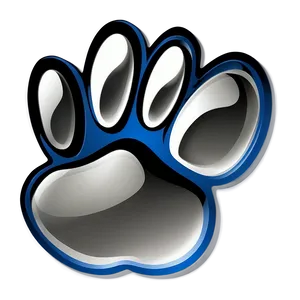 Wildcat Paw Print Icon PNG Uyn
